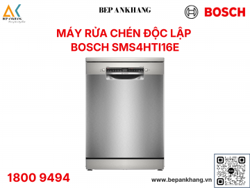 Máy rửa chén độc lập Bosch SMS4HTI16E series 4 - Sấy tăng cường - Nhập khẩu Ba Lan